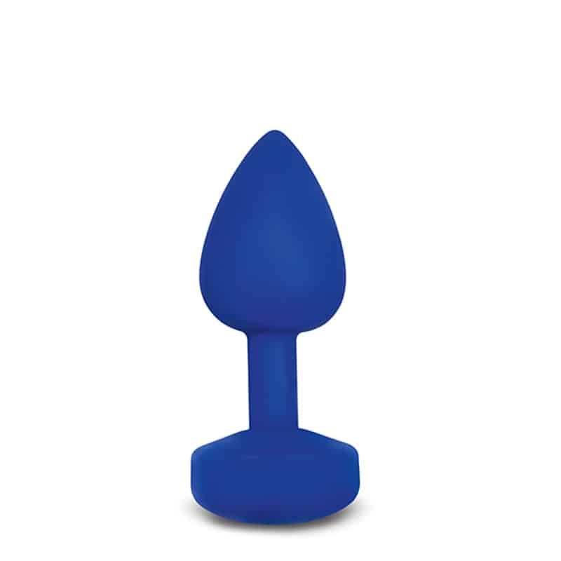 fun toys gplug small wibrujacy korek analny rozmiar s granatowy 1
